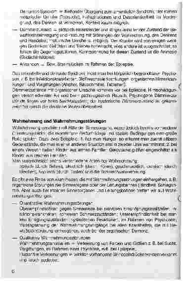 Vorschauseite 2: Psychische Störungen Allgemeine Psychopathologie