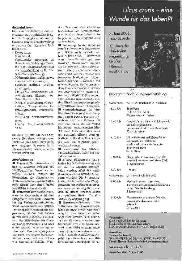 Vorschauseite 2: Hygiene und Infektionsprävention in Einrichtungen der Alten pflege Teil 2: Infektionskrankheiten