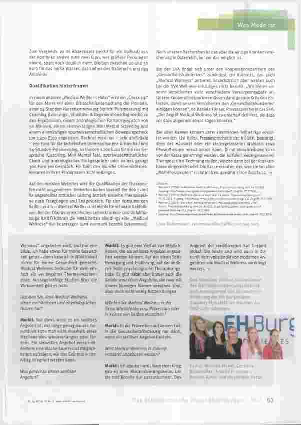 Vorschauseite 2: Relaxen unter ärztlicher Kontrolle