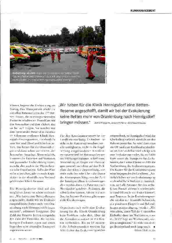 Vorschauseite 2: Klinik im Schatten der Bombe