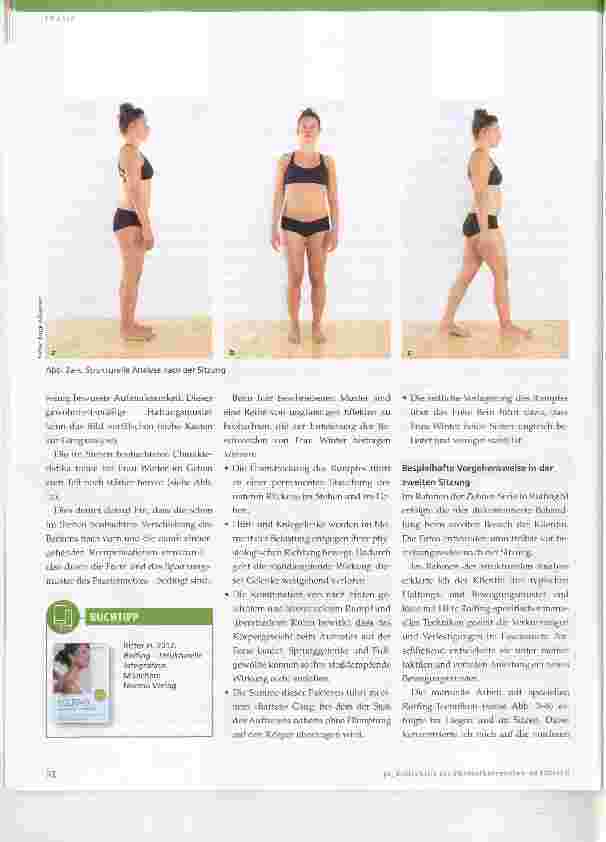 Vorschauseite 3: Fallstudie zu Rolfing - Strukturelle Integration