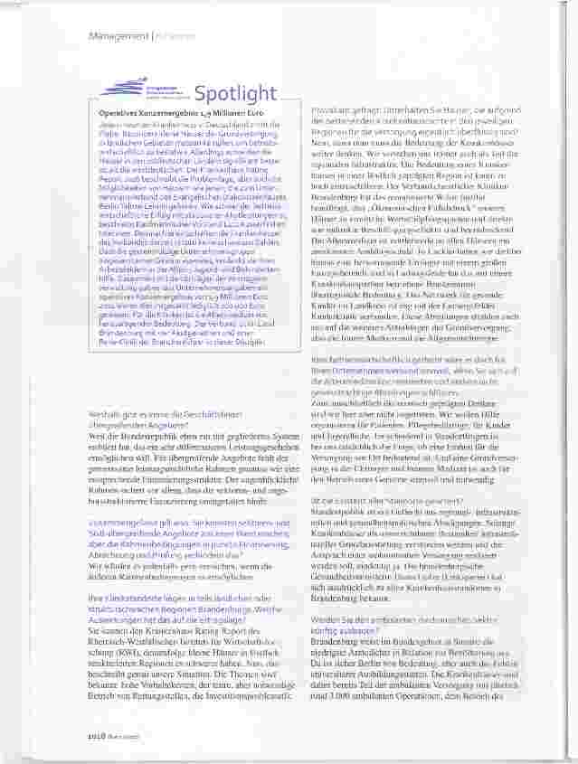 Vorschauseite 3: Investieren und nochnnals investieren
