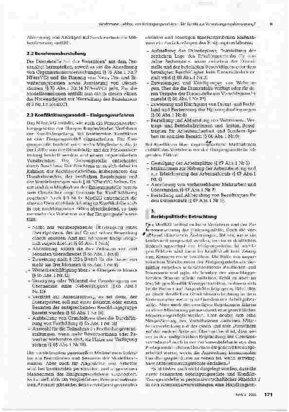 Vorschauseite 2: Abbau von Beteiligungsrechten -Ein Schritt zur Verwaltungsmodernisierung?