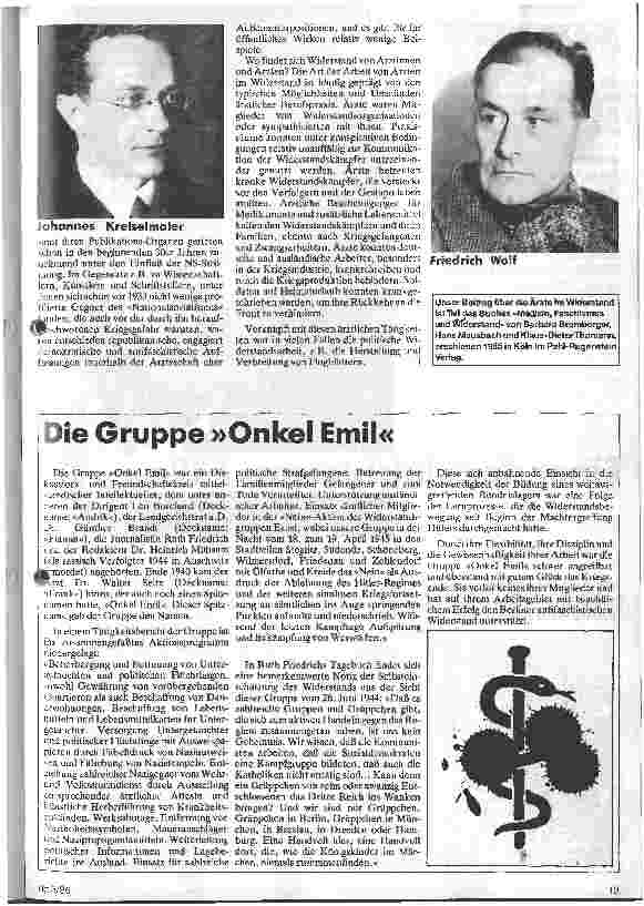 Vorschauseite 4: Außenseiter Ärzte im Widerstand