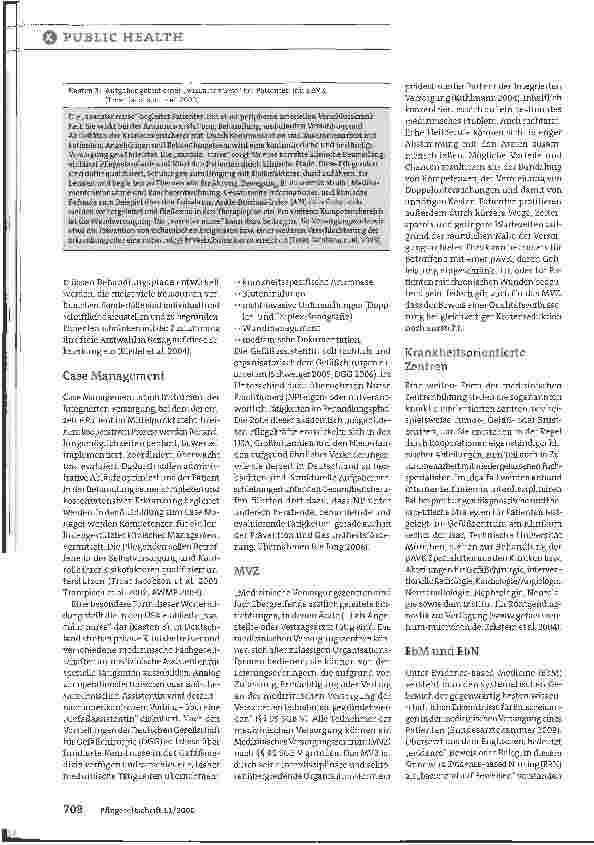 Vorschauseite 3: Neue Versorgungsformen für Patienten mit Gefäßerkrankung - Teil 1: Lücken schließen