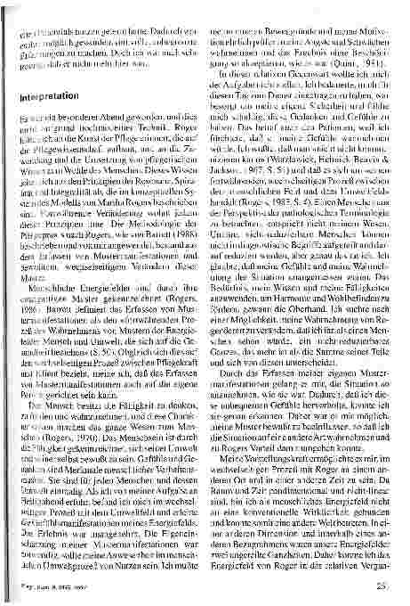 Vorschauseite 6: Theoriegeleitete Pflege nach Rogers im Krankenhaus