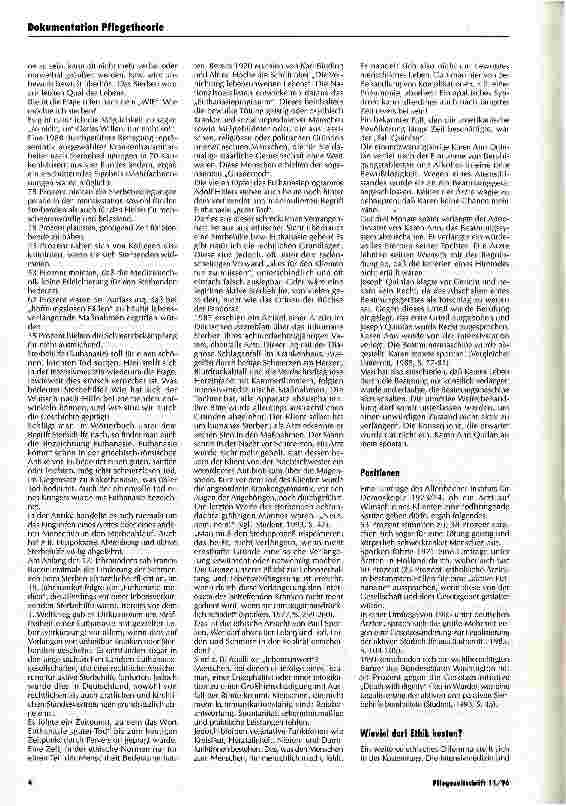 Vorschauseite 3: Ethik und Intensivstation