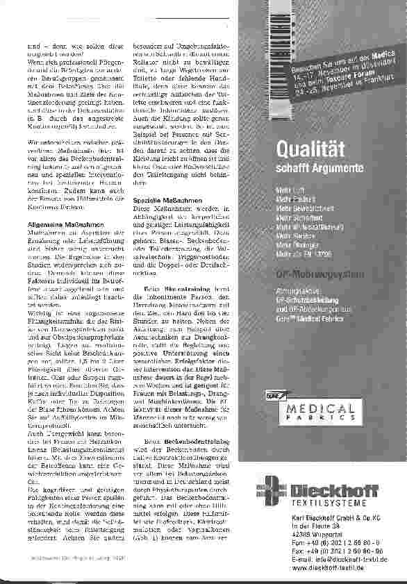 Vorschauseite 2: Hilfen bei Harninkontinenz