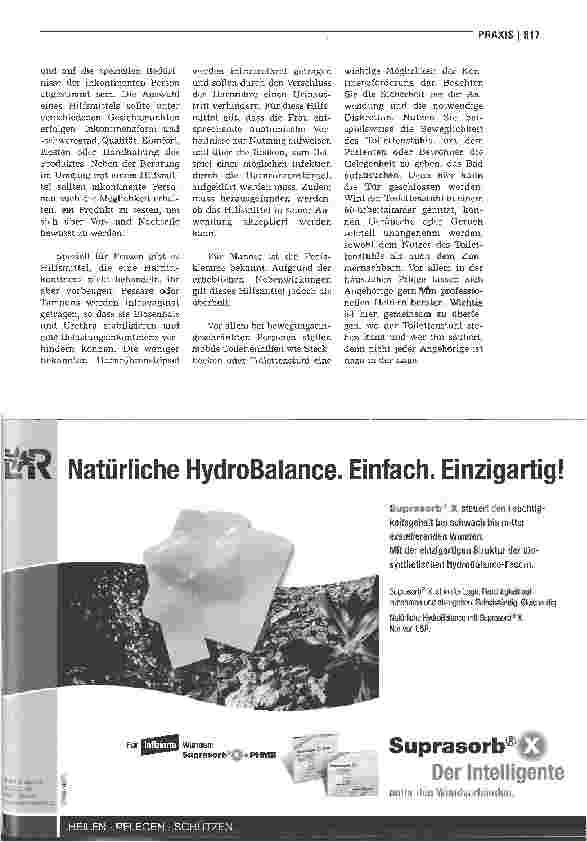 Vorschauseite 4: Hilfen bei Harninkontinenz