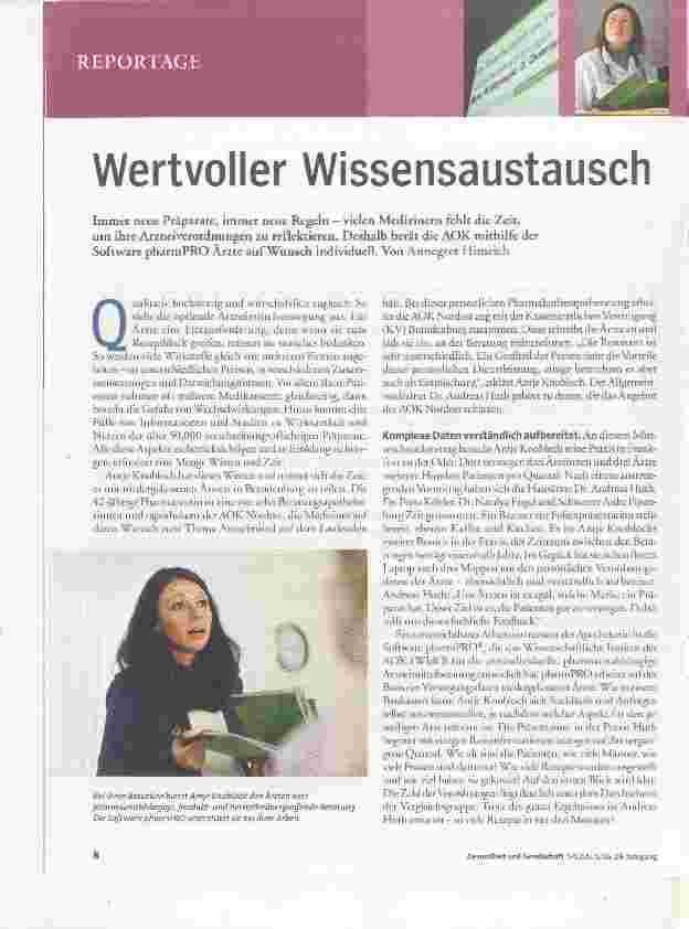 Vorschauseite 1: Wertvoller Wissensaustausch