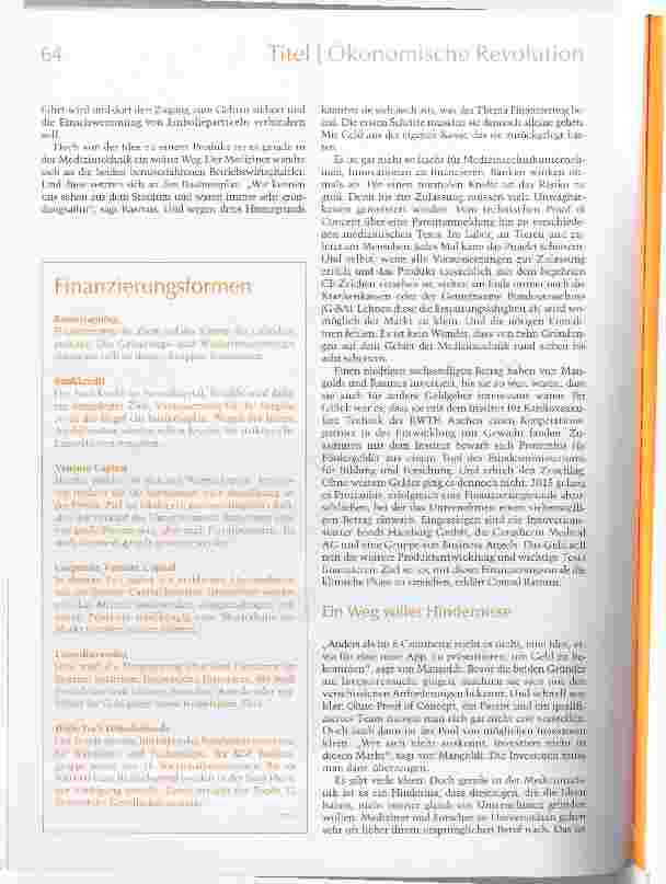 Vorschauseite 2: Risiko Kapital