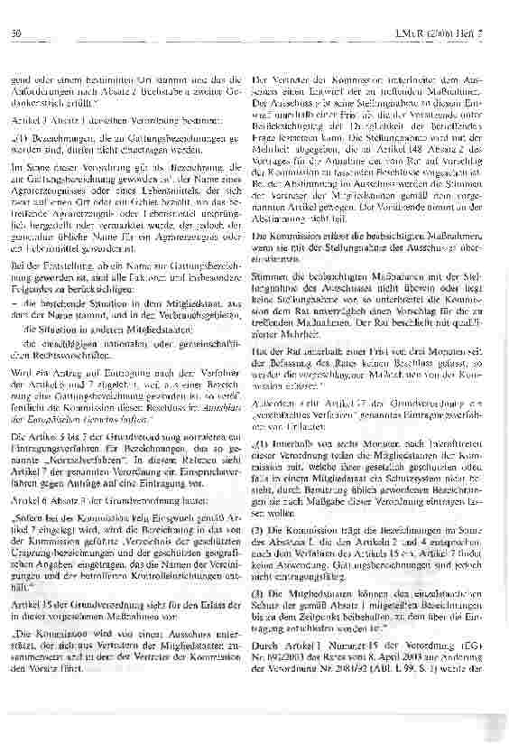 Vorschauseite 2: Entscheidungen Feta ist geschützte Ursprungsbezeichnung