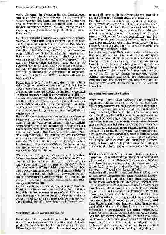 Vorschauseite 4: Der suizidale Patient