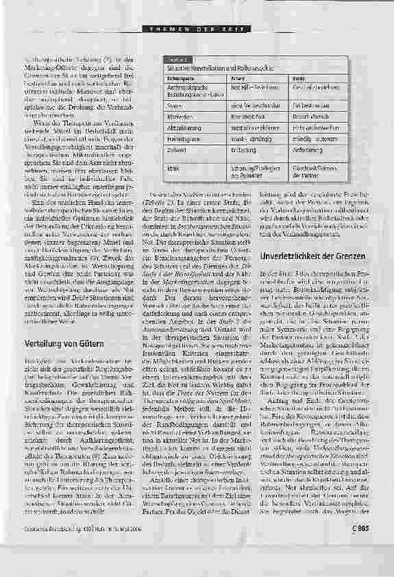 Vorschauseite 2: Ethische Verantwortung des Therapeuten - Gesundheit und Krankheit können keinen Warencharakter annehmen
