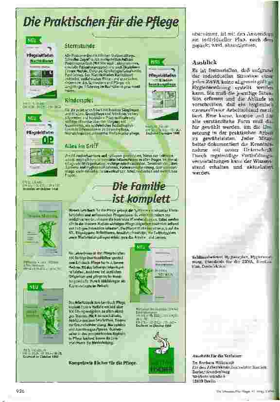 Vorschauseite 6: Der Hygieneplan in Zentralsterilisationen