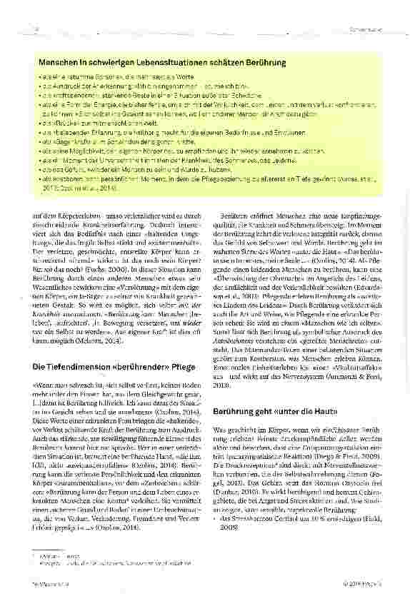 Vorschauseite 2: Der berührbare Mensch