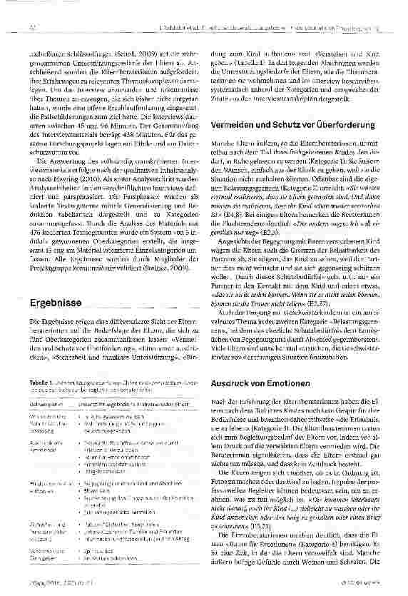 Vorschauseite 4: Unterstützungsbedarf von Eltern in der Trauerbegleitung nach dem Tod ihres frühgeborenen Kindes