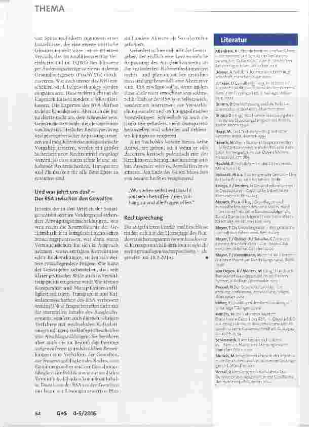Vorschauseite 4: Der RSA vor Gericht Welche Rolle spielt die Dritte Gewalt?