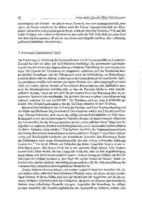 Vorschauseite 4: Locked-in - freigegeben für den TodWenn nur Denken und Fühlen bleiben -Neuroethik des Eingeschlossenseins