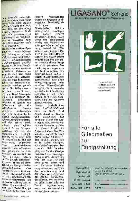 Vorschauseite 5: Zukunftsperspektiven einer diakonischen Schwesternschaft