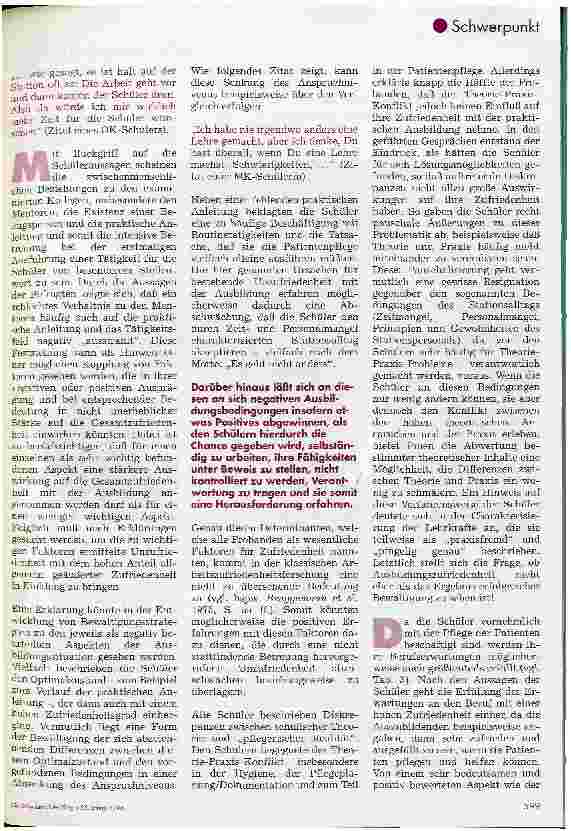 Vorschauseite 5: Ausbildungszufriedenheit in der Krankenpflege