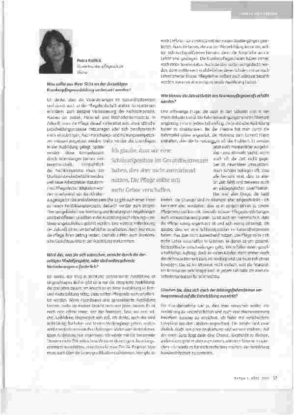 Vorschauseite 3: BLEIBT ALLES ANDERS ?