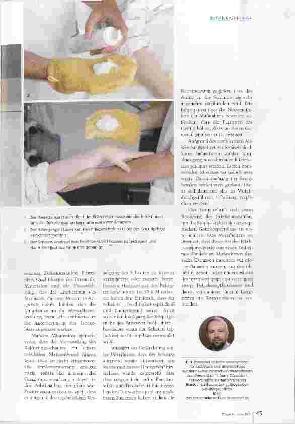 Vorschauseite 4: Antiseptisch waschen und pflegen