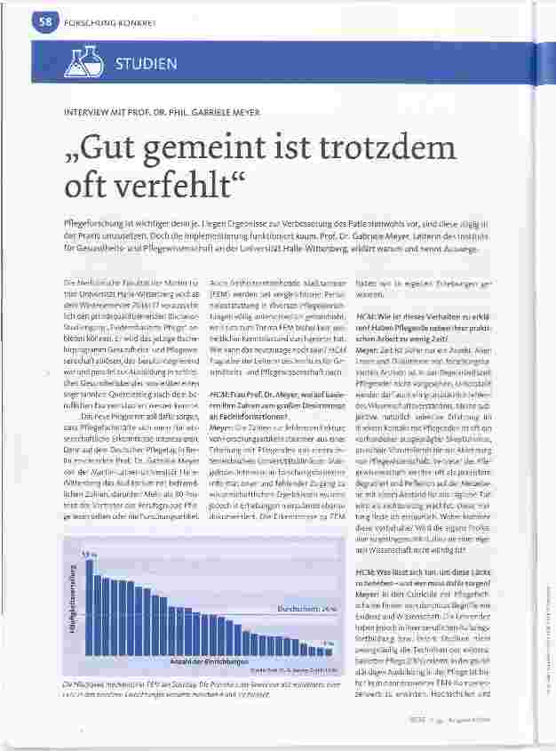 Vorschauseite 1: Gut gemeint ist trotzdem oft verfehlt