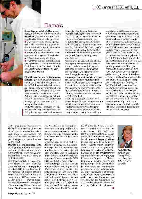 Vorschauseite 2: Der Schwester die Pfleger
