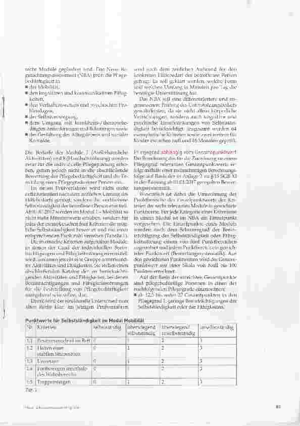 Vorschauseite 2: Neuer Pflegebedürftigkeitsbegriff in der reformierten sozialen Pflegeversicherung