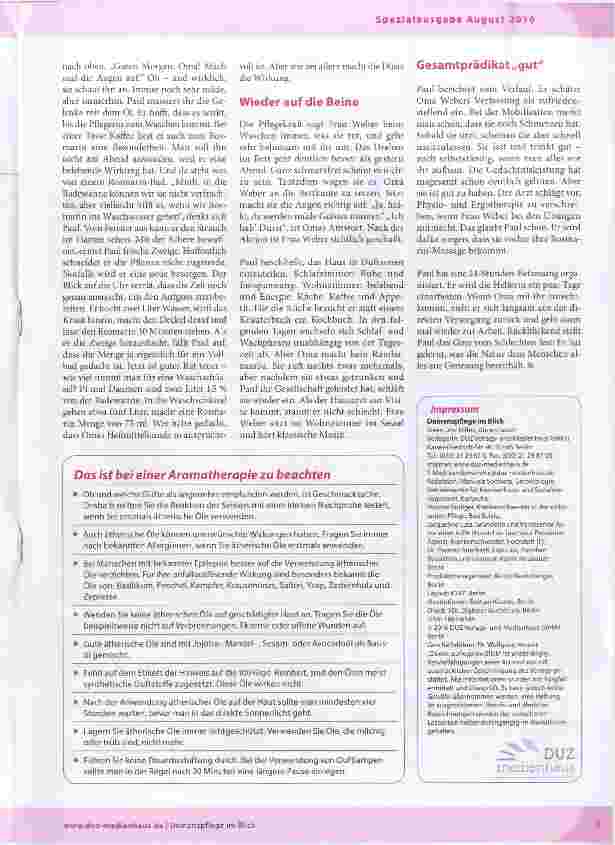 Vorschauseite 2: Aromatherapie - Düfte für die Seele