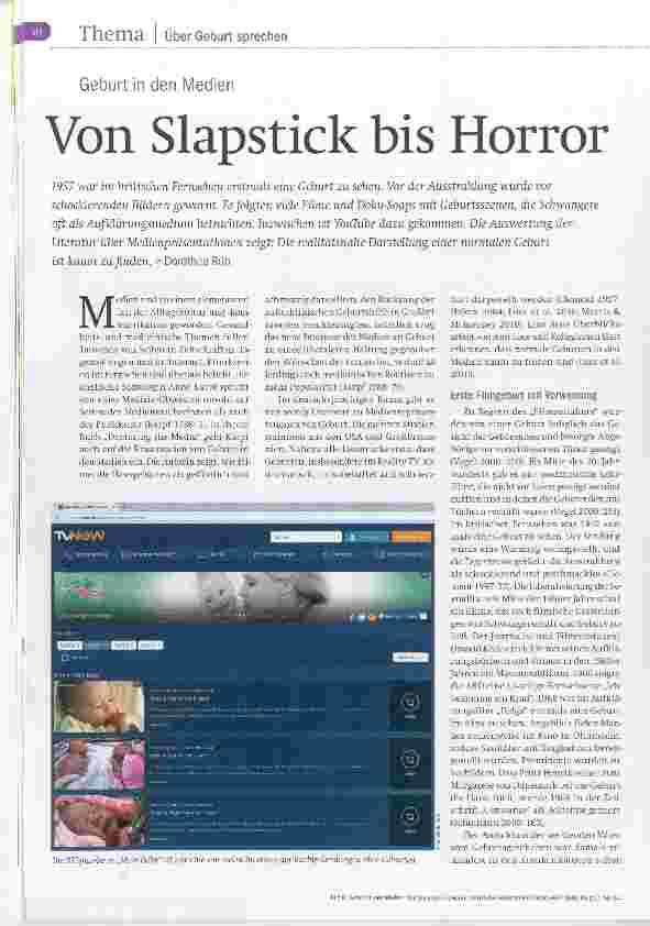 Vorschauseite 1: Von Slapstick bis Horror
