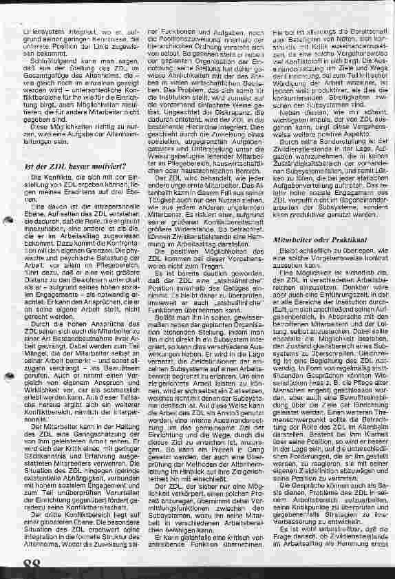 Vorschauseite 3: Zivildienstleistende - Hemmung oder Impuls im Arbeitsalltag?
