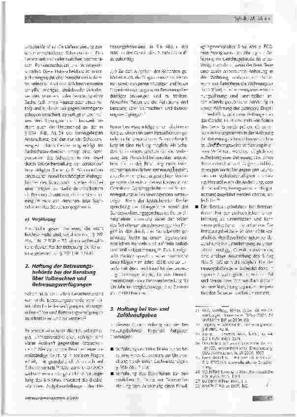 Vorschauseite 4: Zu den Aufgaben und der Haftung von Betreuungsbehörden