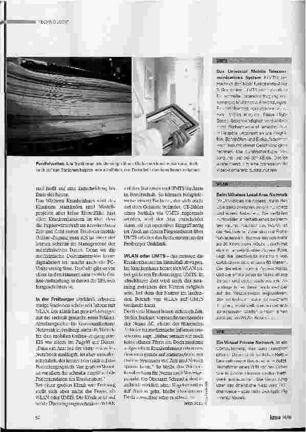 Vorschauseite 3: UMTS/WLAN - Flurgefunke