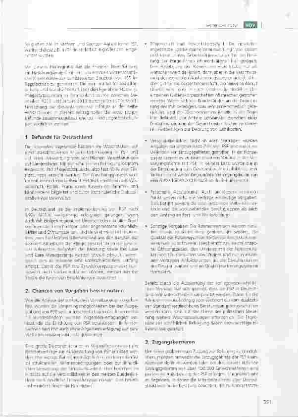 Vorschauseite 2: Pflegestützpunkte in Sabine Kirchen-Peters und Lukas Nock Deutschland. Ergebnisse einer Evaluationsstudie