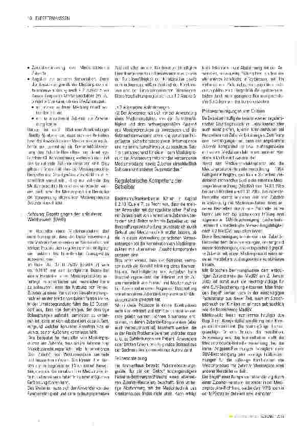 Vorschauseite 4: Die Zuverlässigkeit von alternativen Zubehör-Medizinprodukten