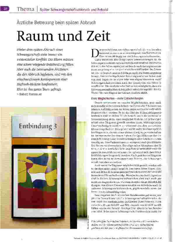 Vorschauseite 1: Raum und Zeit