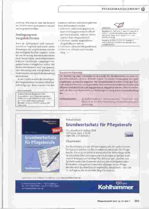 Vorschauseite 3: Konzept zur flexiblen Personalplanung