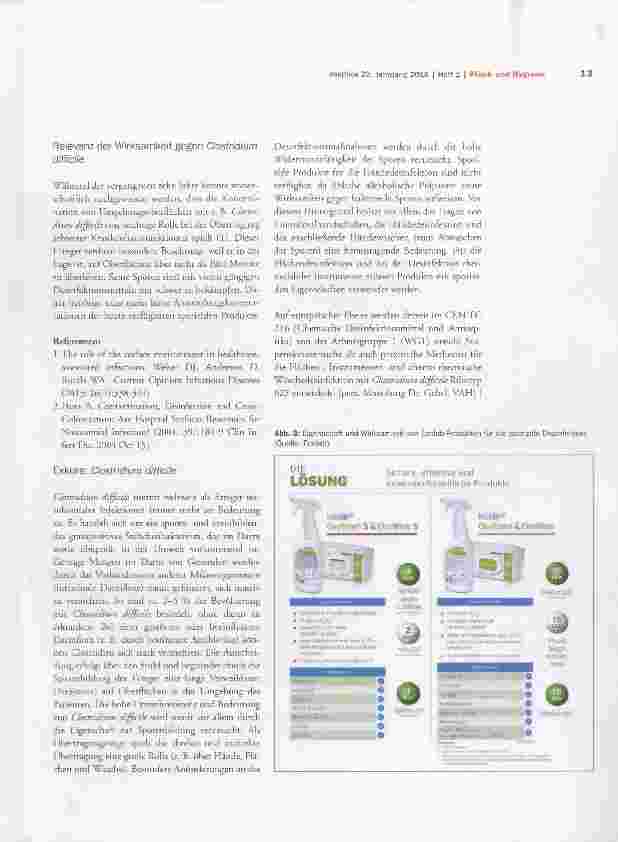 Vorschauseite 3: Sporenwirksame Desinfektion: Hi-speed H2O2™ eine neue Desinfektionsmittel- Technologieplattform von Ecolab