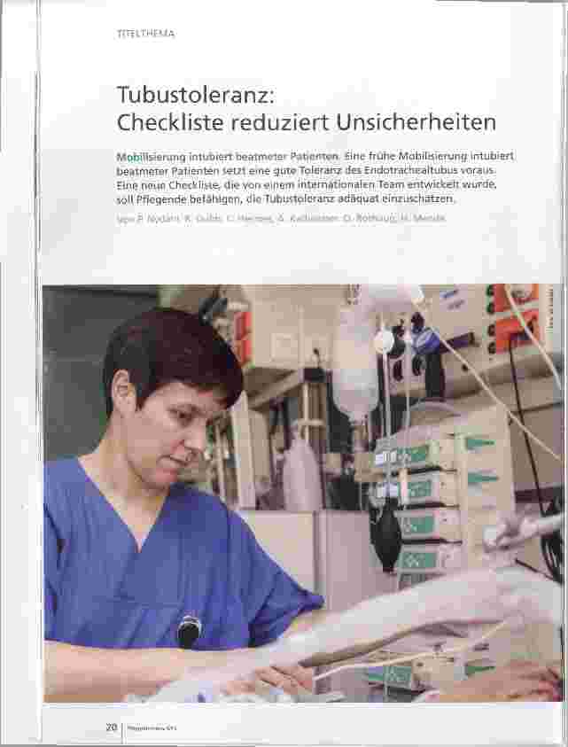 Vorschauseite 1: Tubustoleranz: Checkliste reduziert Unsicherheiten
