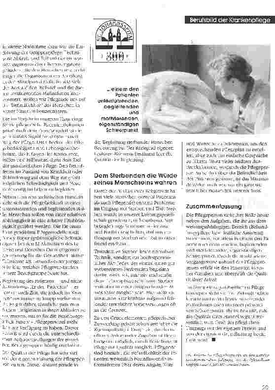 Vorschauseite 2: Grundelemente der pflegerischen Zuwendung