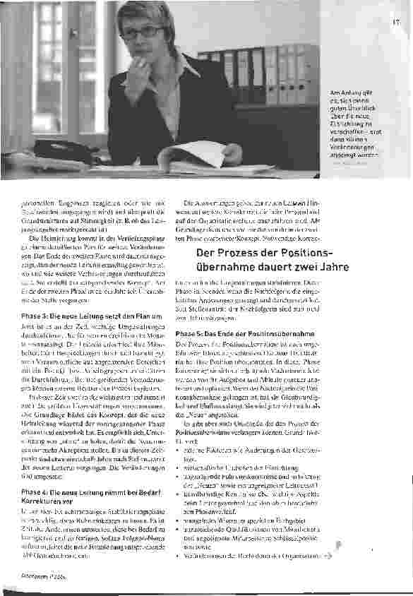 Vorschauseite 2: Die neue HeimleitungDer 5-Stufen-Plan für den gelungenen Einstieg