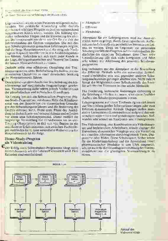 Vorschauseite 2: Vidiotraining zur Schulung in der Medizintechnik