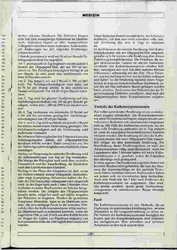 Vorschauseite 4: Katheterjejunostomie