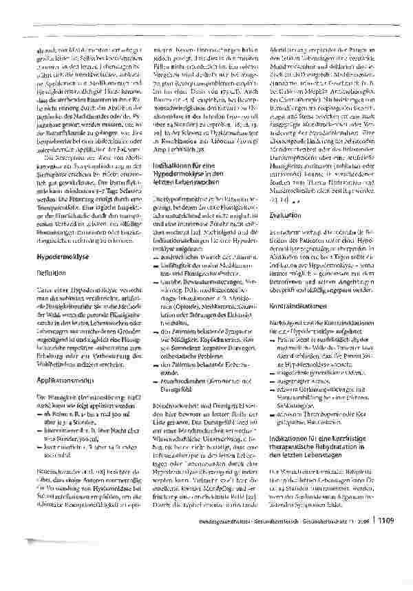 Vorschauseite 6: Umfassende Pflege und Betreuung Schwerkranker und Sterbender am Beispiel ausgewählter Symptome und Interventionen