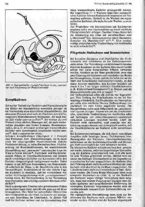 Vorschauseite 5: Die suprapubische Harnableitung