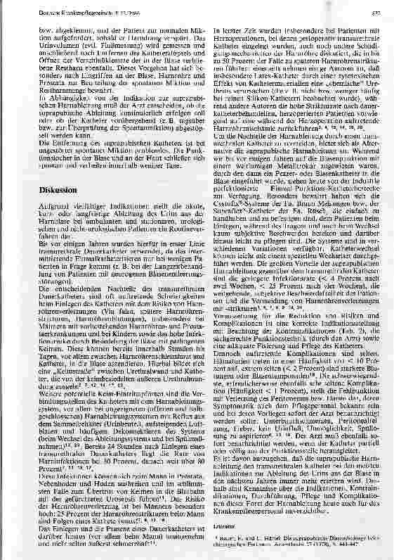 Vorschauseite 6: Die suprapubische Harnableitung