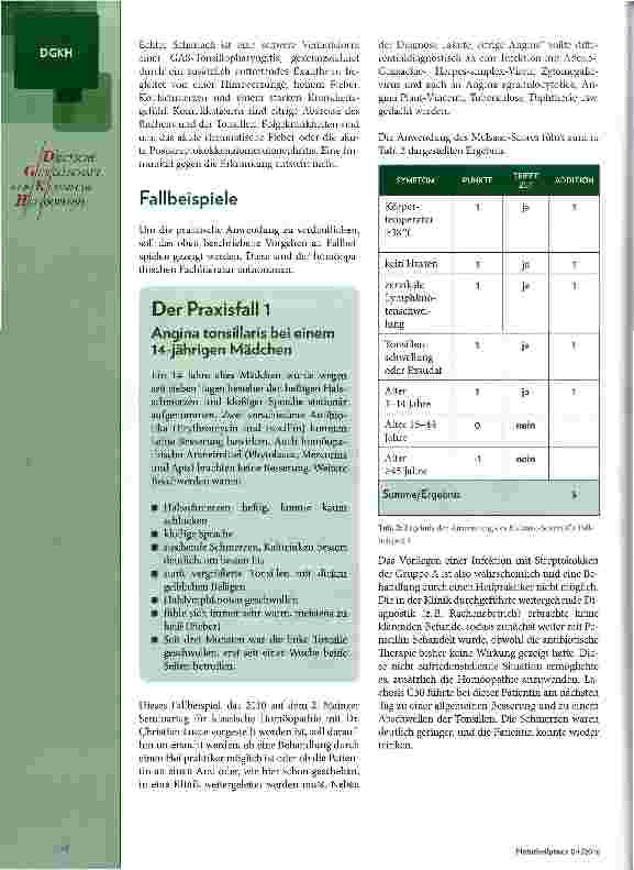 Vorschauseite 4: Tonsillopharyngitis