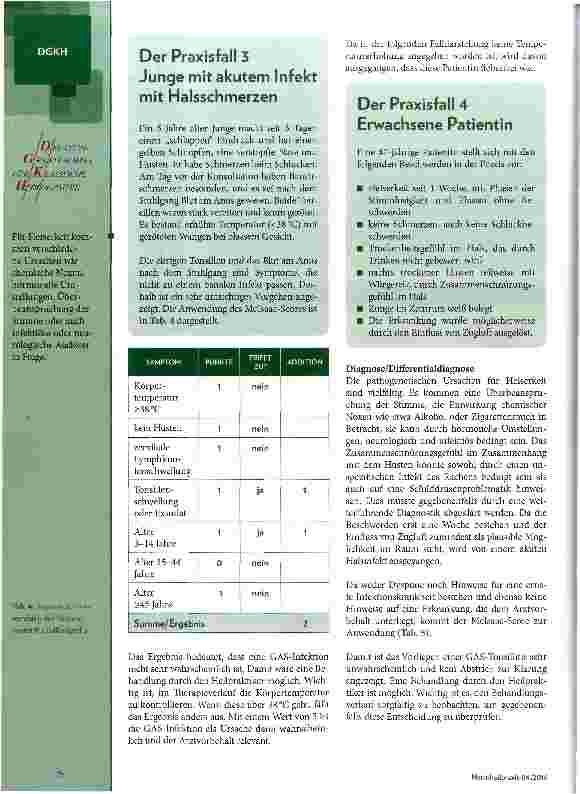 Vorschauseite 6: Tonsillopharyngitis